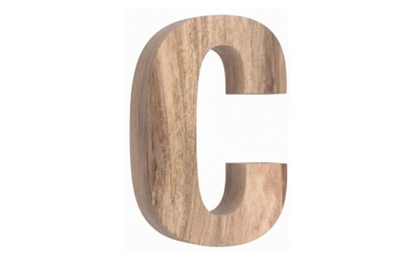 Wooden Alphabet Letters A to Z Educational Learning Toy for Kids - Image 3