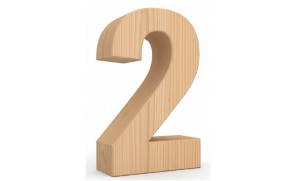 Wooden Numbers for Kids – Educational Counting and Montessori Early Learning Set - Image 2
