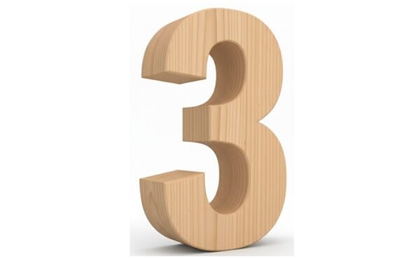 Wooden Numbers for Kids – Educational Counting and Montessori Early Learning Set - Image 3
