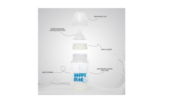 Get it now Baby Bottle for infants 250ml BPA-Free (White) - Image 4