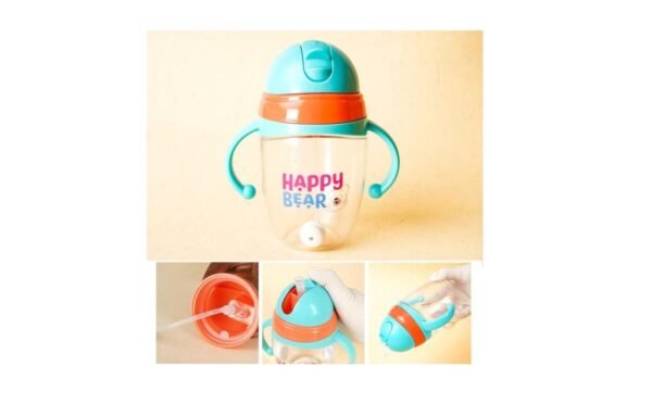 Sea Sipper Bottle for Kids – 320ml Portable Leak-Proof Sippy Cup with Straw, BPA-Free & Anti-Colic - Image 2