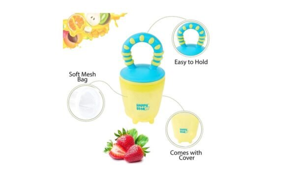 Baby Fruit Feeder Safe & Durable– Silicone fruit feeder for babies - Image 5