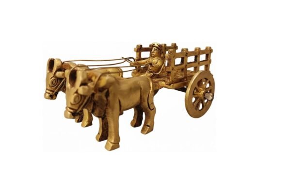 Brass Bullockcart