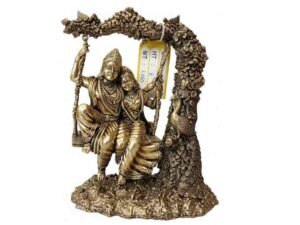 Brass Radha Krishna Jula