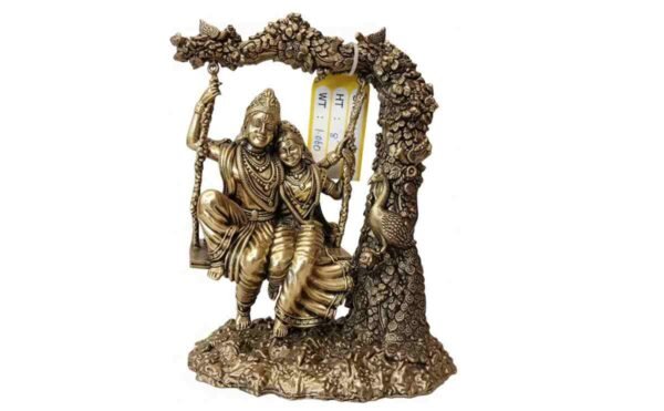 Brass Radha Krishna Jula