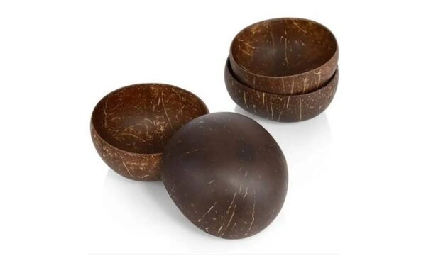 Handmade Coconut Bowl – Natural Eco-Friendly Rustic Serving Bowl for Smoothies, Salads, Snacks & Home Decor - Image 4