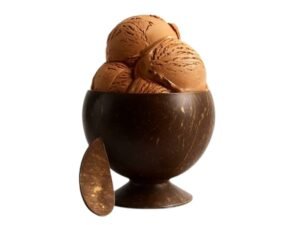 Coconut Shell Ice Cream Cup