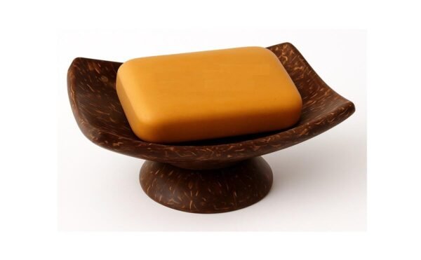 Natural Coconut Shell Soap Stand