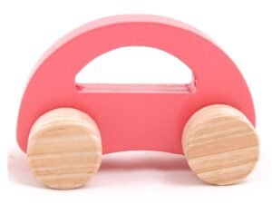 Wooden Taxi Toy for Kids