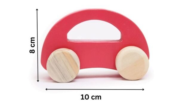 Wooden Taxi Toy for Kids – Eco-Friendly Pickup Taxi Vehicle for Creative Play - Image 4