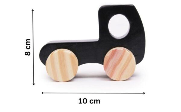 Wooden Truck Toy for Kids – Handmade Eco-Friendly Emergency Vehicle, Safe Educational Wooden Truck for Toddlers, Boys & Girls, Perfect for Creative Play and Gifting - Image 4