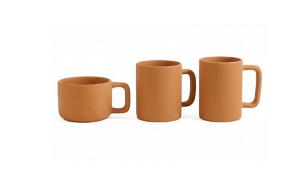 Handmade clay cup