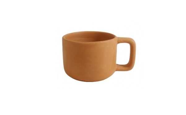 Clay Cup Natural Finish Durable Clay Tumbler for Everyday Use - Image 2