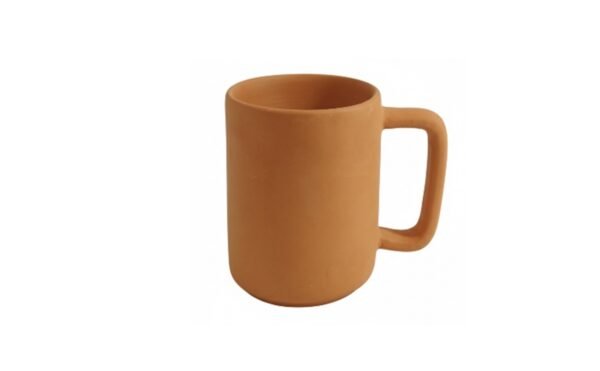 Clay Cup Natural Finish Durable Clay Tumbler for Everyday Use - Image 3
