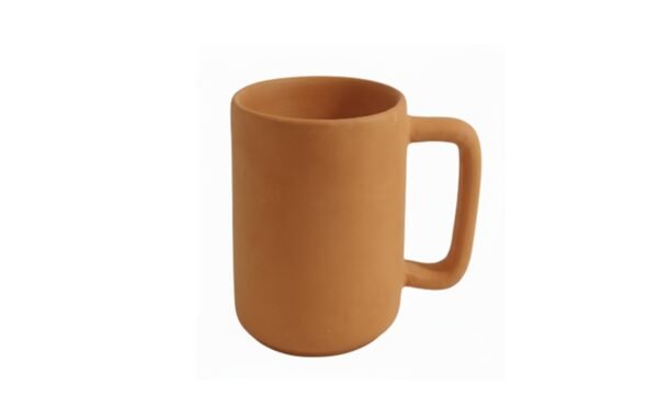 Clay Cup Natural Finish Durable Clay Tumbler for Everyday Use - Image 4
